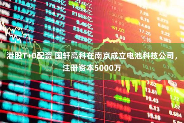 港股T+0配资 国轩高科在南京成立电池科技公司，注册资本5000万