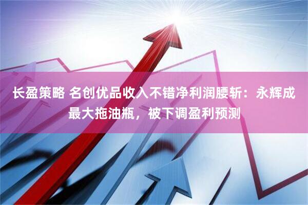 长盈策略 名创优品收入不错净利润腰斩：永辉成最大拖油瓶，被下调盈利预测