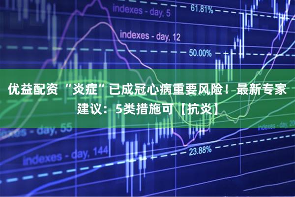 优益配资 “炎症”已成冠心病重要风险!最新专家建议:5类措施可【抗炎】